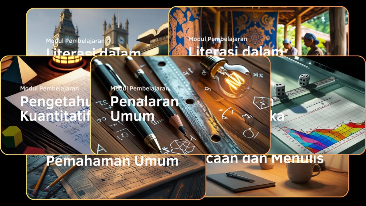 100+ MODUL VIDEO MATERI